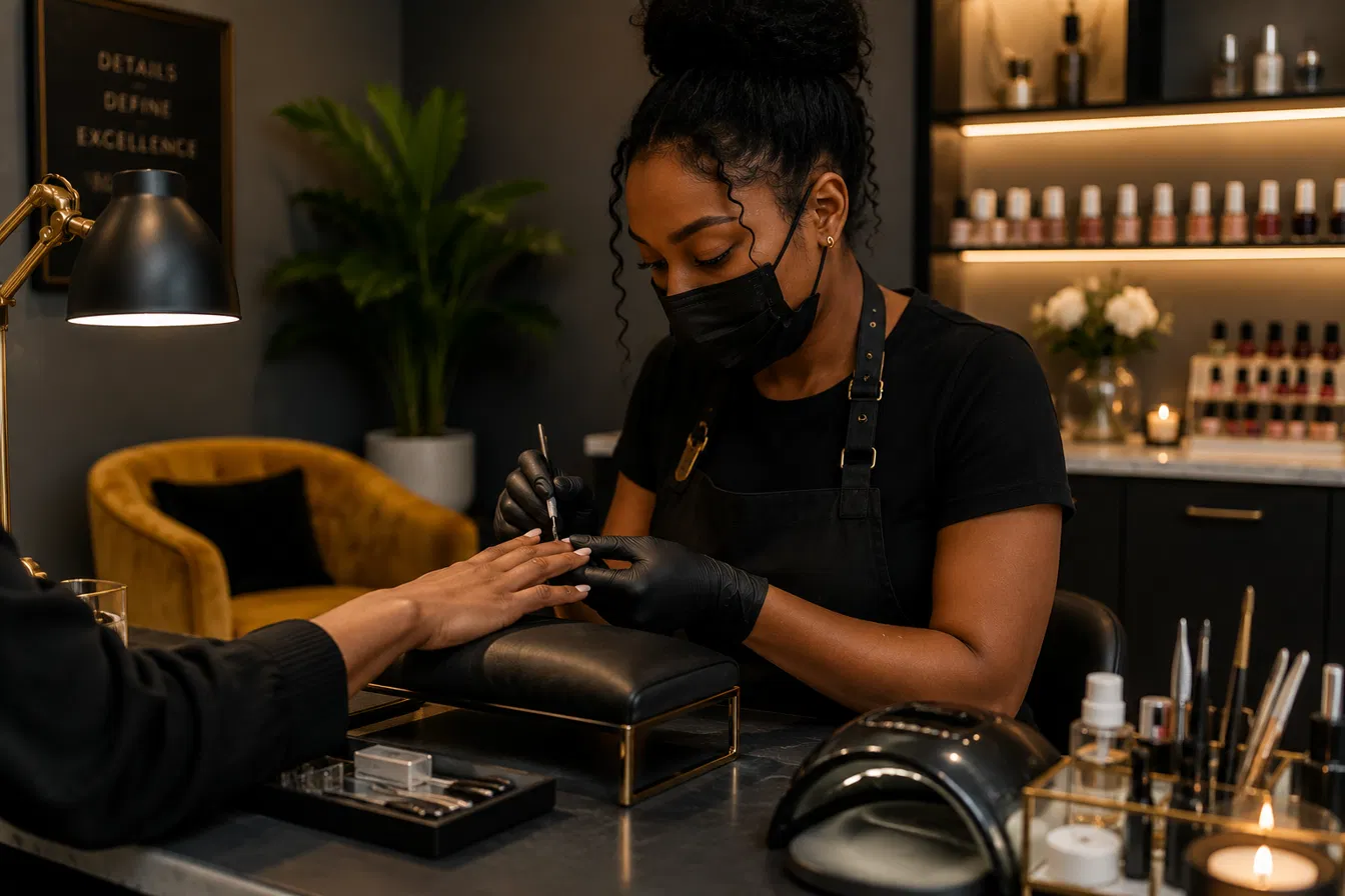 Nail salon